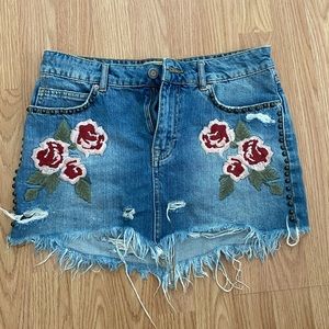 Free People mini skirt